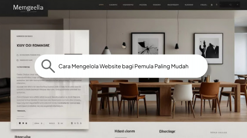 Cara Mengelola Website bagi Pemula Paling Mudah